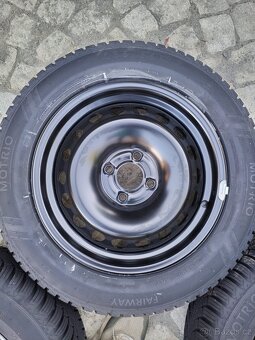 Dacia Renault zimni komplet 4x100 R15 + 185/65/15 - 8