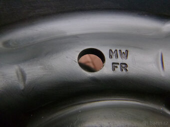 Plechové disky orig Renault Trafic 5x114,3 6Jx16 ET50 TPMS - 8