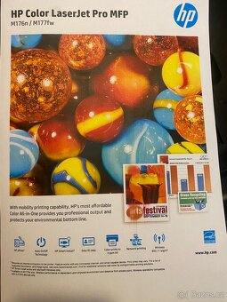 Tiskarna HP Color LaserJet Pro MFP M177fw - 8