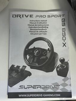 SuperDrive GS850-X herní volant - 8