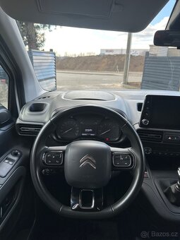 Citroen Berlingo 1,5 HDi PROFI+, 96kw, 2022, 56k km Záruka - 8