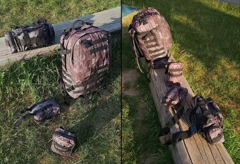 Velký taktický molle batoh 55 L - POUŽITÝ - 8