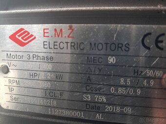 Kompresor 200l - 10bar - 8