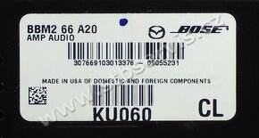 Zesilovač Bose Mazda 3, 6, CX-5, MX-5, RX-8 - 8