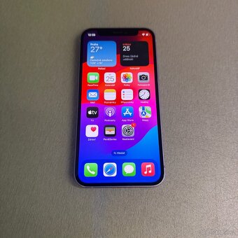 iPhone 12 mini 128GB fialový, 100% baterie, záruka - 8
