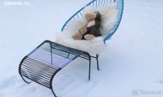 Retro křeslo acapulco - 8