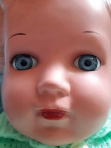 Velká retro panenka výška 60 cm - 8