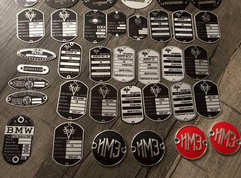 Výrobní štítek ciferník tachometru mazáci plán K750 MB750 - 8