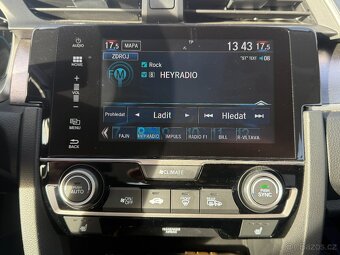 Honda Civic 1,5 I-VTEC134 kW 10G Elegance CZ 1.majitel 2xAl - 8