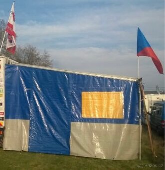 Velký předstan 6x4m hliníková konstrukce - 8