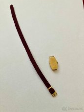 Zlaté 14k hranaté mechanické hodinky Omega - 8