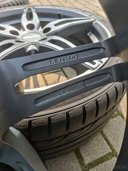 321. Alu Kola Carmani pro Ford 5x108 R18 s TPMS - 8