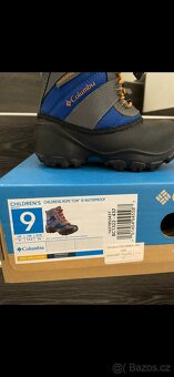 Dětské zimní voděodolné boty / sněhuly Columbia - 8