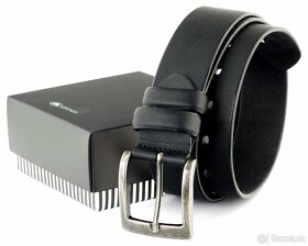 Pánský kožený opasek M4020 o šířce 4 cm - 8