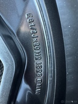 Originál alu kola Bmw IX 20 zimní, nová sada - 8