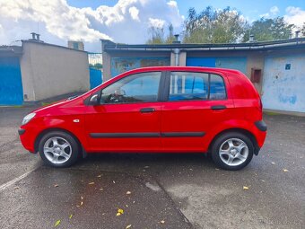 Getz 1.1,49kW,ČR,pouze 69 TKM,ZTP-P,ruční ovládání,handicap - 8