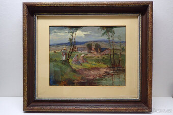 Kolínský F.V. - Dívky u potoka  - 8