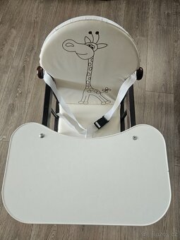 Dětská jídelní židlička KLUPS Anežka lll Safari Žirafa - 8