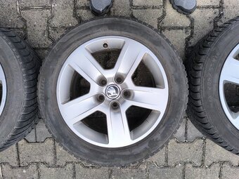 ALU kola 7Jx16H2 ET42 škoda,audi,vw - 8