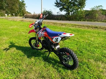 Pitbike By Apollo Jaguar 125cc 17/14 E-Start Červená - 8