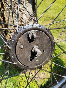 Prodám originální patinové kolo ČZ 98 ccm + brzda - 8