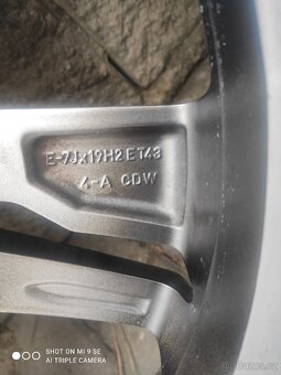 SLEVA Orig kola Audi,Tiguan, Kodiaq 5x112 R19, 235/50/R19 - 8