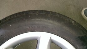 orig.AUDI alukola 16"+letní pneu Pireli 205/60/16 - 8
