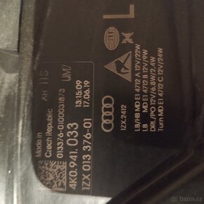 Audi a6 c8 predni a zadni svetlomety - 8