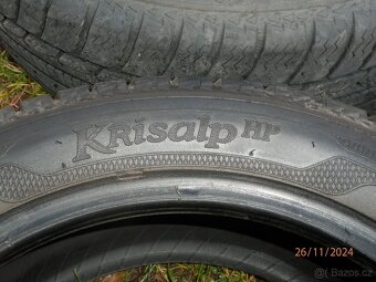 3x Zimní gumy KLEBER 195/50 R15 3x 5MM - 8