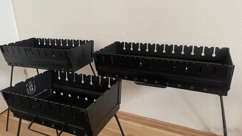 Přenosný kufříkový gril 3mm | Мангал-чемодан 3мм (Grill) - 8