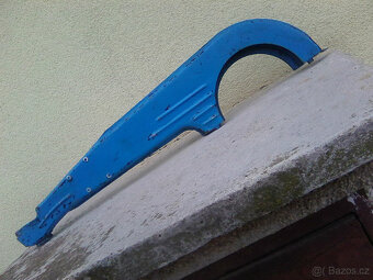 čz 250/350 471/472- motor,duralové kolo,kryt řetězu,nádrž... - 8