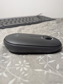 Set Klávesnice a myš Logitech Slim Wireless Combo MK470 - 8