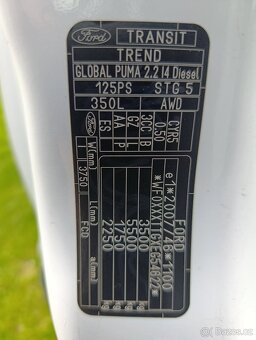 FORD TRANSIT CAMPERVAN 4X4 - 8