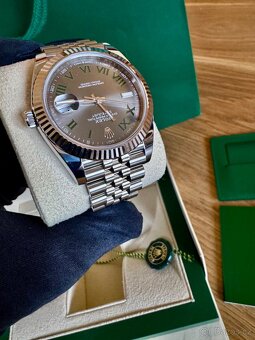 Rolex Datejust 41mm, WIMBLEDON, nové Fluted + Jubilee - 8
