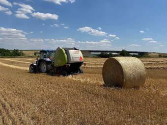 Pšeničná slama guľaté baliky - 8