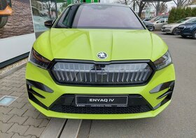 Škoda Enyaq iV Coupé RS 220 kW zánovní stav WALLBOX - 8