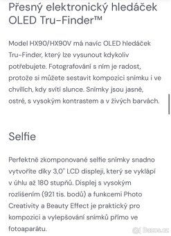 Foťák Sony Cyber-shot DSC HX90V - 8