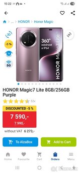 Honor magic 7 lite 8/256 - 8