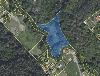 Prodej pozemky - trvalý travní porost, 3 723 m2 - Malé Kyšic - 8