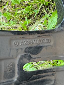 Mercedes originál ALU kola 19” - 8