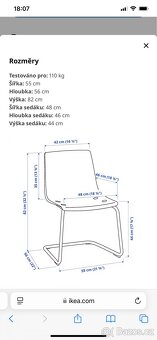 IKEA jídelní židle Tobias - 8