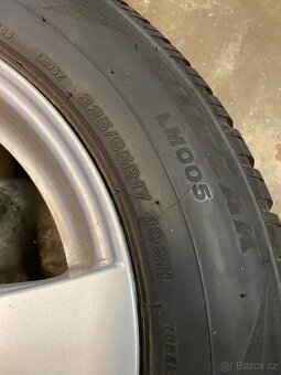 4x alu kola R17 5x114,3 4x zimní pneu Bridgestone 225/65/R17 - 8