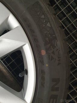 Originální zimní AL kola Seat 5x112 r17 pneu 225/50 r17 - 8