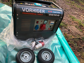 Elektrocentrála benzin VH4700V8, 230/380V, 4-taktni motor, s - 8