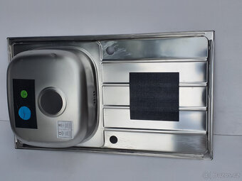 GROHE nerez kuchyňský dřez 86x50 celoplošný - 8