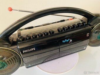 Radiomagnetofon/boombox Philips D 8038, rok 1988 - 8