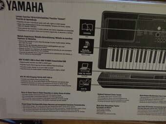 Keyboard Yamaha PSR EW300 + stojan + pedál - 8