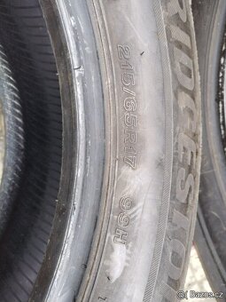 215/65/17 zimni pneu BRIDGESTONE 215/65 R17 - 8