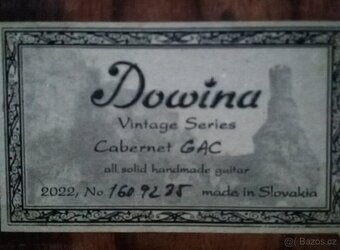 Predam el.ak. gitaru Dowina Cabernet GACE.CELOMASIV. - 8