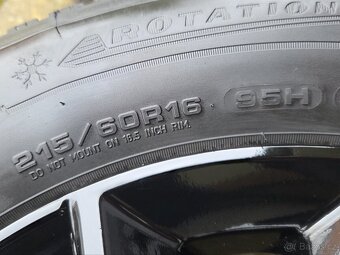 Téměř nová zimní sada Škoda KAROQ, SEAT ATECA 16" 215/60/16 - 8